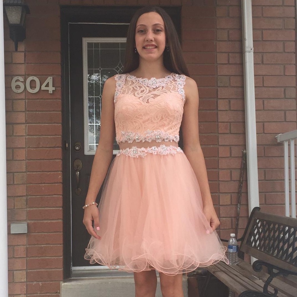 Short graduation dress!